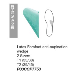 Avampiede Latex Forefoot anti-supination